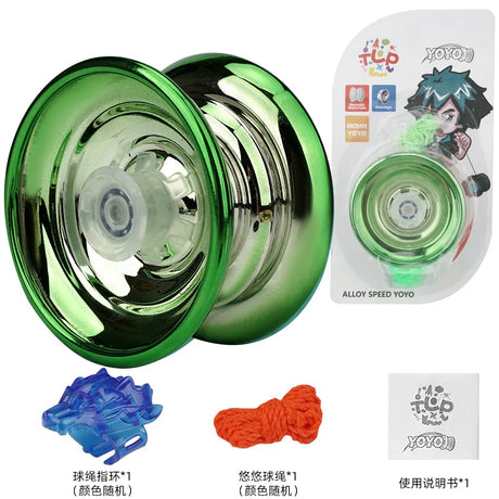 1Pc Professional YoYo Aluminum Alloy String Trick Yo-Yo Ball Bearing for Beginner Adult Kids Classic Fashion Interesting Toy