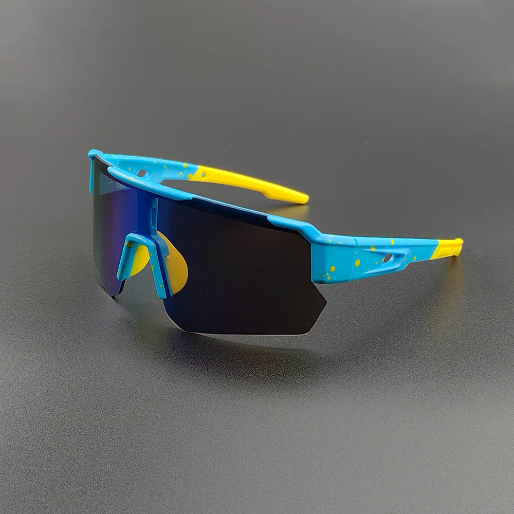UV400 Cycling Sunglasses 2024 Sports Running Fishing Goggles Men Women Bicycle Glasses MTB Road Bike Eyewear Male Cyclist Lenses