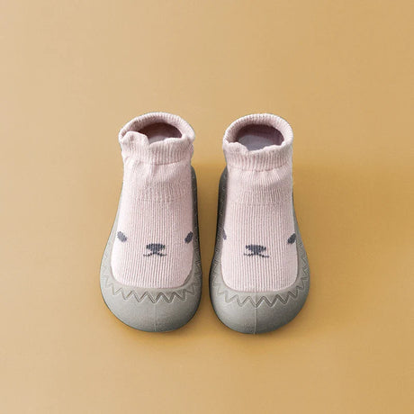 Baby Socks Shoes Infant Color Matching Cute Kids Boys Shoes Doll Soft Soled Child Floor Sneaker Toddler Girls First Walkers