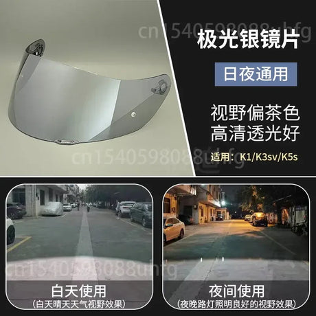 Motorcycle Helmet Visor for K1 K3SV K5 Moto Helmet Shield Accessories Motorcycle Anti-scratch Wind Shield