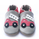 Baby Shoes Cow Leather Bebe Booties Soft Soles Non-Slip Footwear For Infant Toddler First Walkers Boys And Girls Slippers