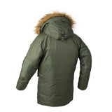 2024 Military Plus Size Fur Hood Long Waterproof Windproof Alaska New Winter Parka Thick Men Outwear Jacket Coat Large Size