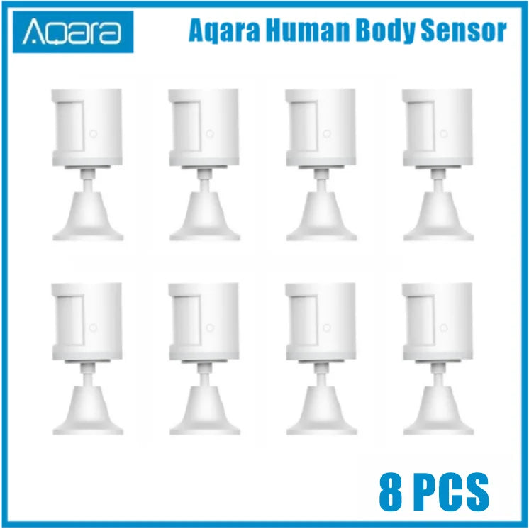 100% Original Aqara Human Body Sensor via Android IOS Smart Body Movement Motion Sensor Zigbee Connection For xiaomi Mi home App