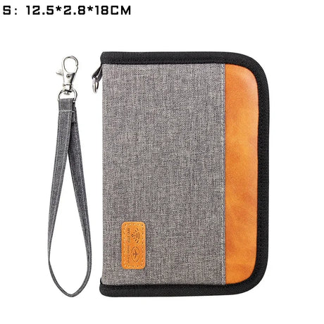 Travel Wallet Family Passport Holder ID Card Case Document Bag Organizer Travel Accessories Multifunction Purse Cardholder 2024