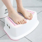 Portable Toilet Squatty Step Stool Non-slip and Durable Bathroom Step Stool Child Chair Foot Seat Rest Home Bathroom Accessories