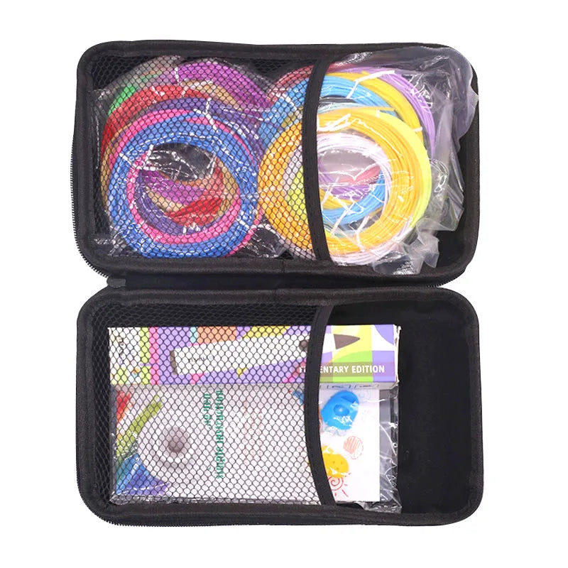 Myriwell Safe Low-Temperature 3D Pen Set with Stylish Case & PCL Filament - Perfect New Year & Christmas Gift!