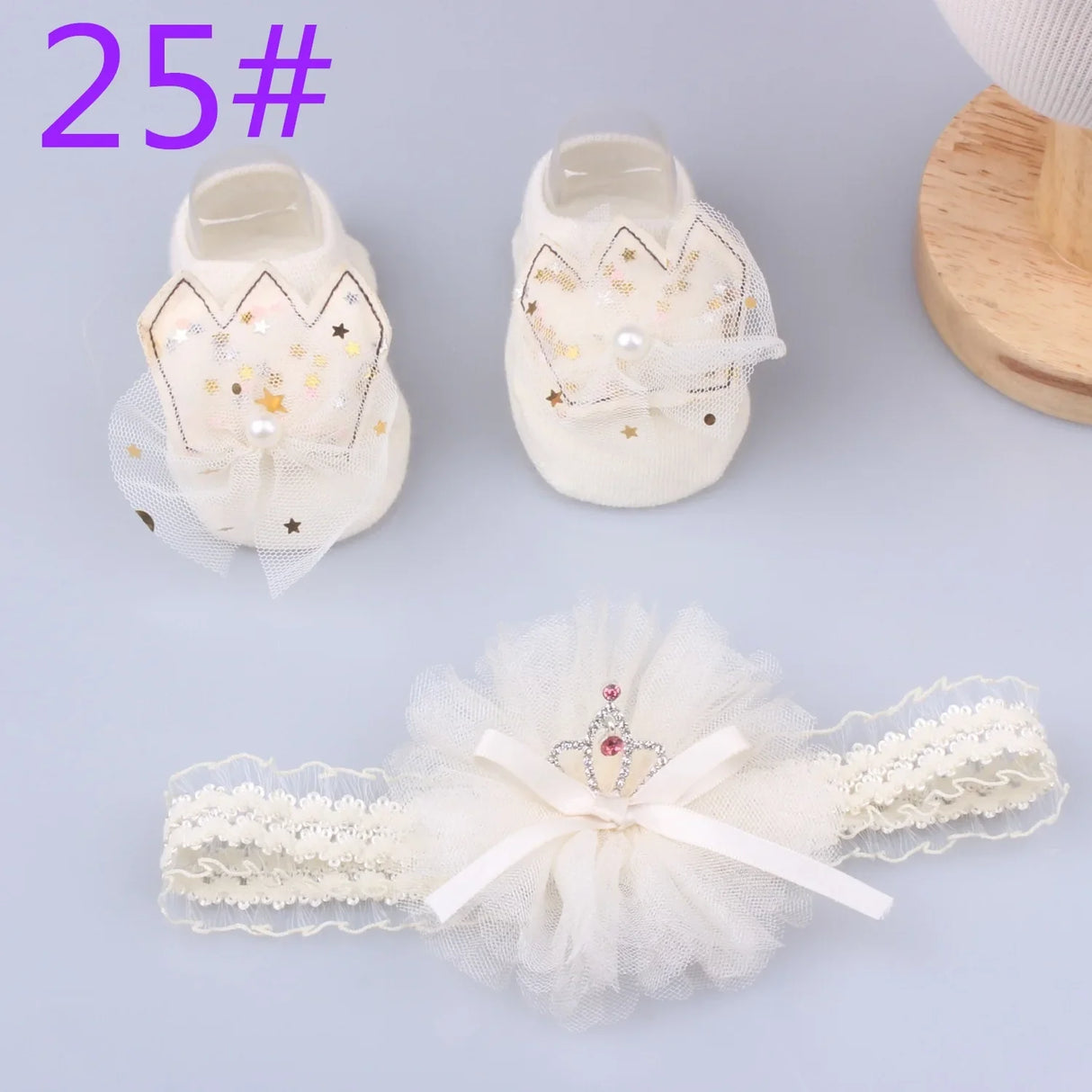 1 Set Cute Gift Bow Flowers Baby Girls Headband Socks Cartoon Animal Bow Newborn Girls Hair Band Kids Headwear Hair Accessories