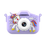 Children's Camera Unicorn Cartoon Digital Camera Animal Toy Take Pictures And Videos Play Games 48MP Children Mini Camera Gift