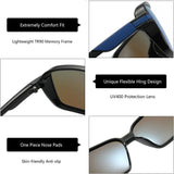 2023 New Square Outdoor Sports Cycling Men's Polarized Sunglasses Driver Driving Fishing Sunglasses for Men Gafas De Sol Vintage