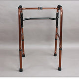 Aluminum Alloy Walker for Disabled Folding FourLegged Support Elderly Rehabilitation Mobility Aids Equipment