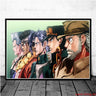 JoJo's Bizarre Adventure Poster Picture Japanese Anime Characters Canvas Painting Wall Art Living Room Boy Bedroom Decoration