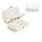 Portable Jewelry Storage Box 2023 New High-end Exquisite Large Capacity Travel Jewelry Bag Jewelry Box Organizer