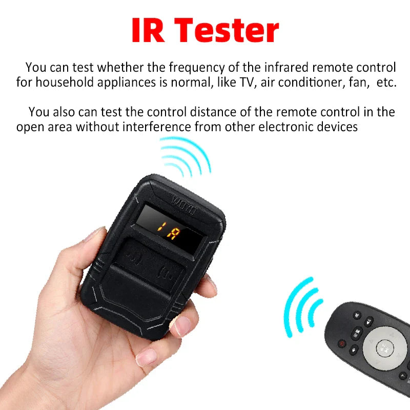 WOYO Inspection tools For All Car Keys, PL001 Frequency Counter Remote Control Tester with PL002 PCB Leakage Current