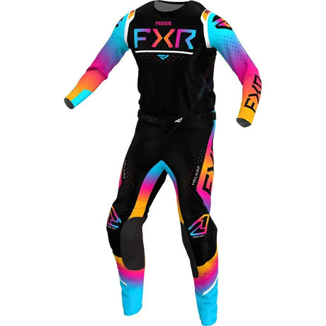 2023 Youth Podium FXR Motocross Gear Set Child Dirt Bike Combo 2 Color Off Road Children Motorcycle MX Jersey And Pant