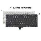 New Laptop US keyboard For Macbook Pro A1502 A1297 A1278 A1398 A1425 A1286 A1466 A1369 A1370 A1465 Keyboard Replacement