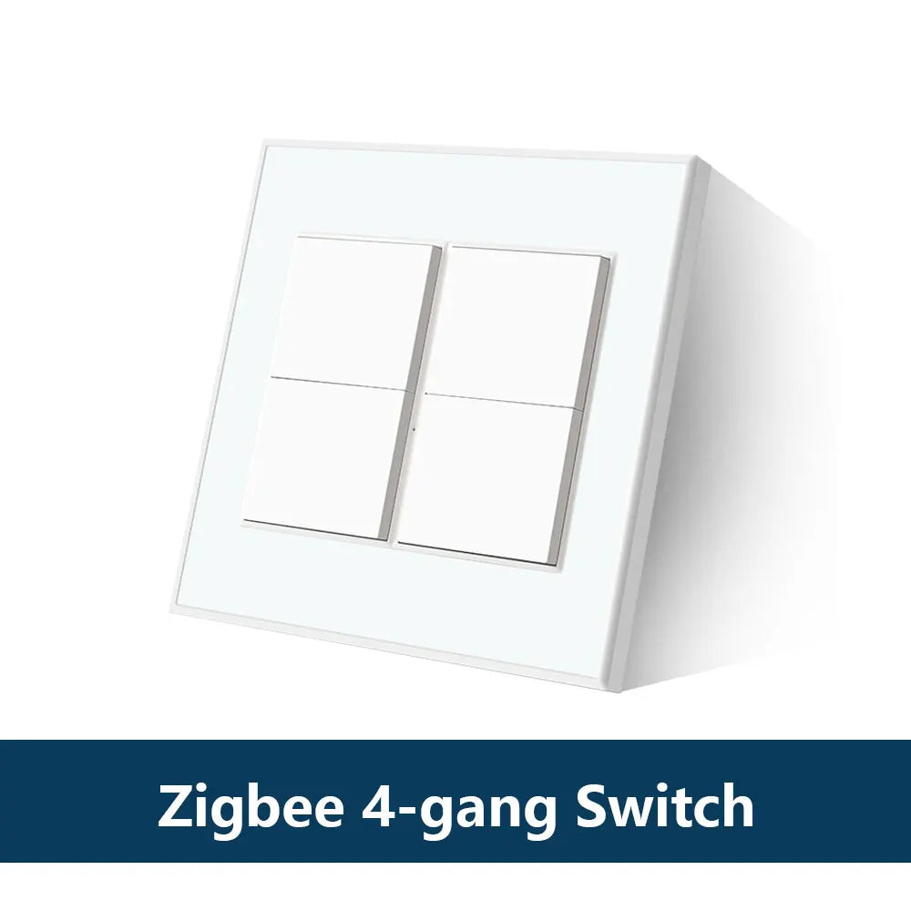 Zemismart Tuya Zigbee Smart 1 2 3 4 6 Gangs Light Switch Brazilian Wall Interrupter Alexa Google Home Work with Homekit