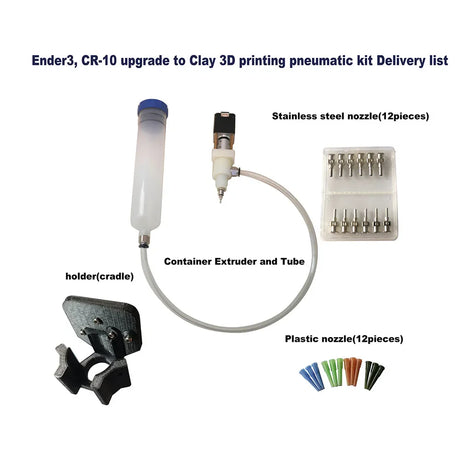 Ceramic 3D printer, clay printer Ender 3 CR-10 Upgrade Package Teaching Experiment Ceramic 3D