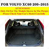 SJ Custom Car Trunk Mat AUTO Tail Boot Tray Liner Cargo Carpet Pad Fit For VOLVO XC60 XC90 XC40 C30 C40 S60  S80 S90 V40 06-2024