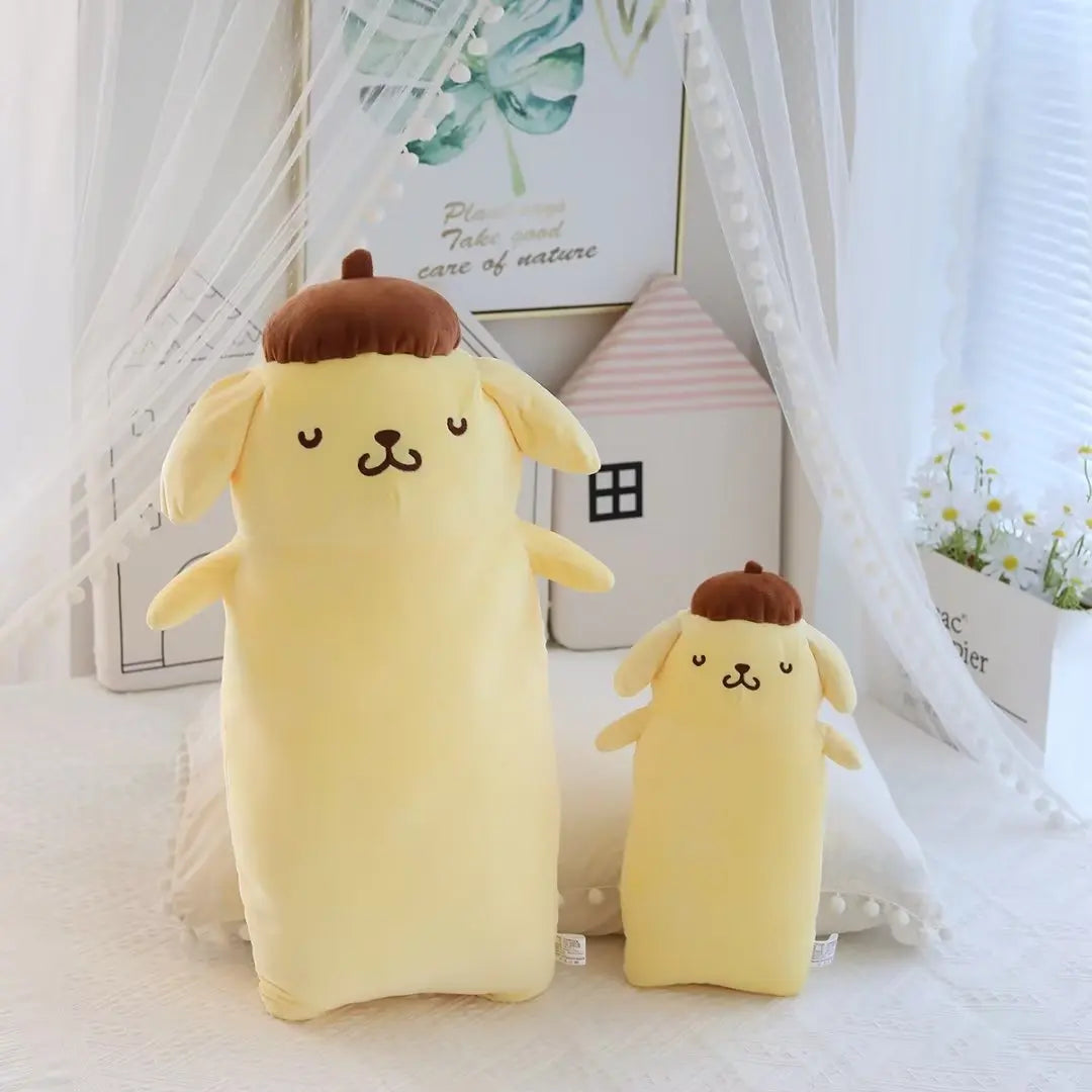 65cm Pom Pom Puirn Long Body Plush Toys Kawaii Sanrio Series Image Stuffed Dolls Lovely Room Decor Bedside Cushion Sofa Pillow