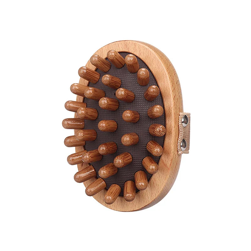 1pc Wood Air Cushion Body Meridian Massage Health Care Comb Brush Hairbrush Comb Scalp Hair Care Healthy Bamboo Comb