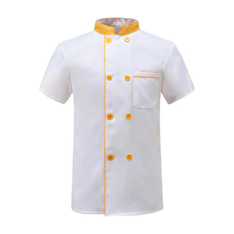 Cool Uniform Quick Dry Chef Jacket Lint-free Unisex Adult Kitchen Chef Coat  Cooking Clothes