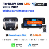 NaviFly 2024 New KSW For BMW 3 Series E90 E91 E92 2005 - 2012 Car Intelligent System Android 13 Snapdragon 680 8GB 256GB Carplay