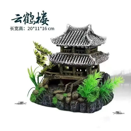 Fish Tank Landscaping Simulation Rockery Layout  Aquarium Decoration Set Decorations Size Combination Package