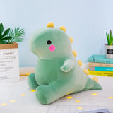 25/30cm Super Soft Lovely Dinosaur Plush Doll Cartoon Stuffed Animal Dino Toy for Boys Girls Hug Doll Sleep Pillow Home Decor