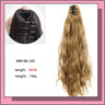 AS Long Wavy Straight Claw Clip On Ponytail Hair Extension Synthetic Ponytail Extension Hair For Women Pony Tail Hair Hairpiece