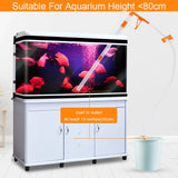 Aquarium Gravel Cleaner Fish Tank Cleaner Vacuum Regulating Water Valve Removable Fish Tank Vacuum Gravel Cleaner Kit