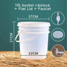 & Equipment Barware Bucket Fermenter Making Wine Kit Beer Home Airlock For Container Fermentation Brewing With