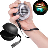 LED Automatic Light-emitting Gyro Wrist Force Handball Automatic Start Vibrating balls Gyroscope Gyroball Ball Power