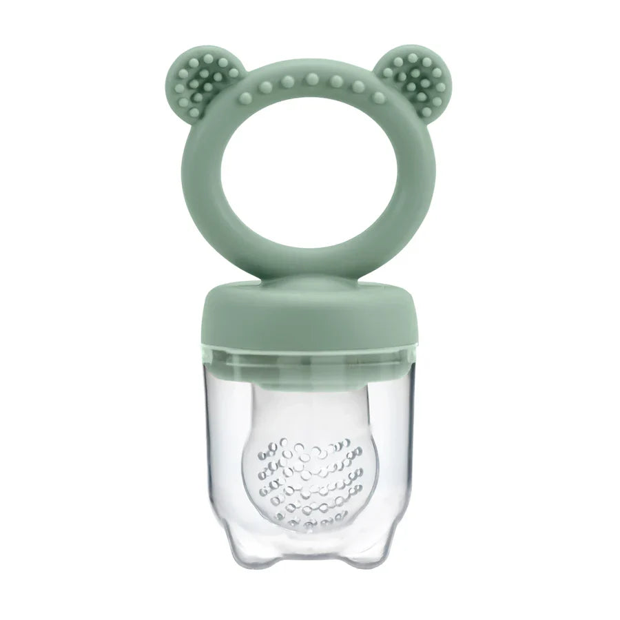 Baby Pacifier Fruit Feeder With Cover Silicone Newborn Nipple Fresh Fruit Food Vegetable Feeding Soother Baby Teether Toys