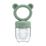 Baby Pacifier Fruit Feeder With Cover Silicone Newborn Nipple Fresh Fruit Food Vegetable Feeding Soother Baby Teether Toys