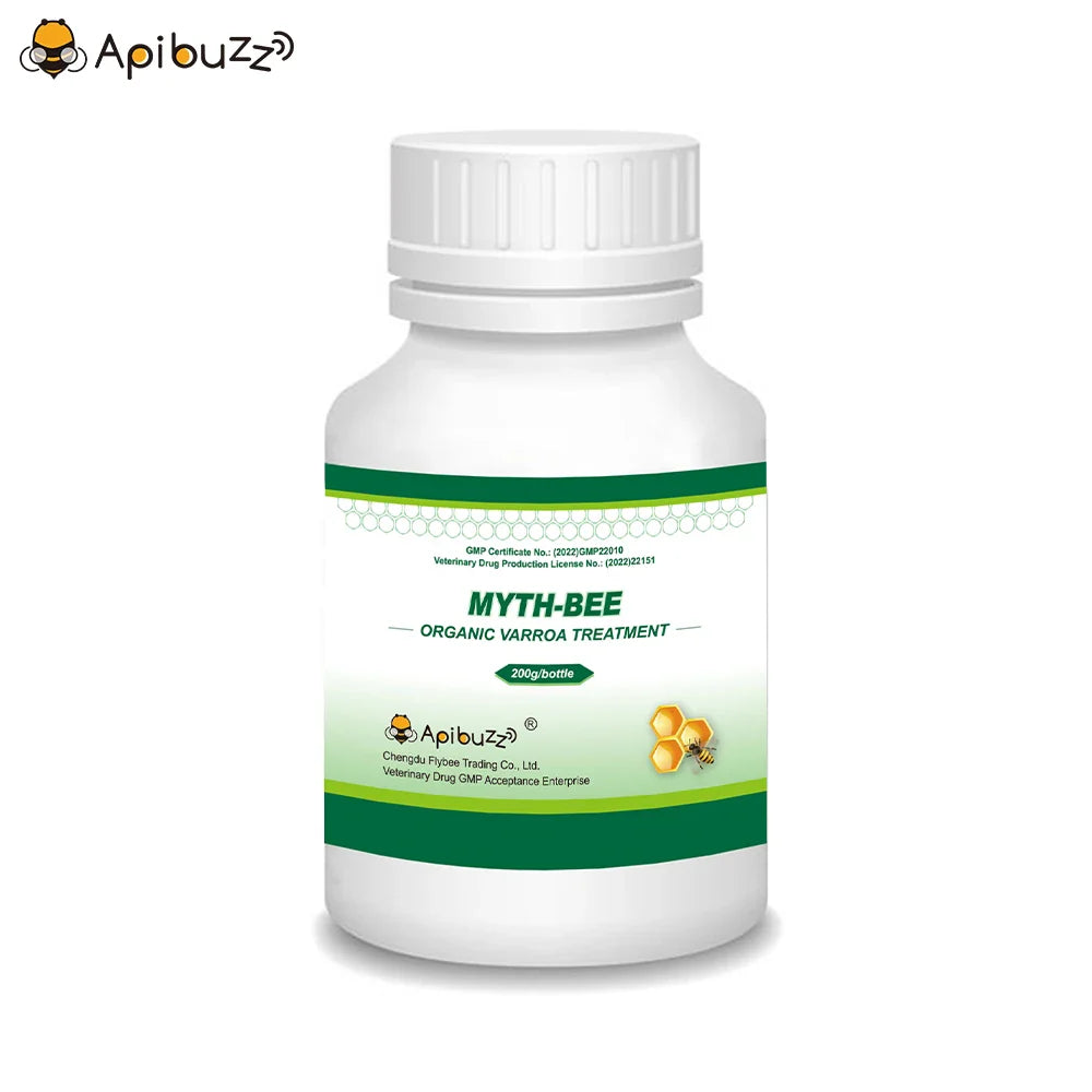 MYTH-BEE 200g,Oxalic Acid for Bees,Organic Varroa Mite Treatment,Beekeeping Supply,Beehive Mite Treatment