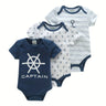 3PCS Infant Baby Cute Graphic One-piece Clothes For Boys And Girls, Newborn Pure Cotton Summer Romper newborn clothes