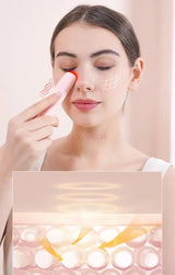 Eye massage machine hot compress eye beauty stick to remove eye bags, black circles, lift, tighten, and fade fine lines