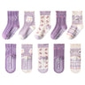 5 Pairs Children's Socks Cotton Non-slip Socks Floor Socks Cartoon Flowers Baby Socks Toddler Boy Girl Socks Kids Socks 0-12 Ys