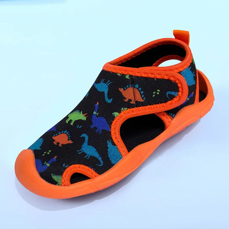 summer Kids Sandals Spring and Summer Children's Closed Toe Sports Beach Shoes Girls For Boys Wading Shoes Children beach shoes