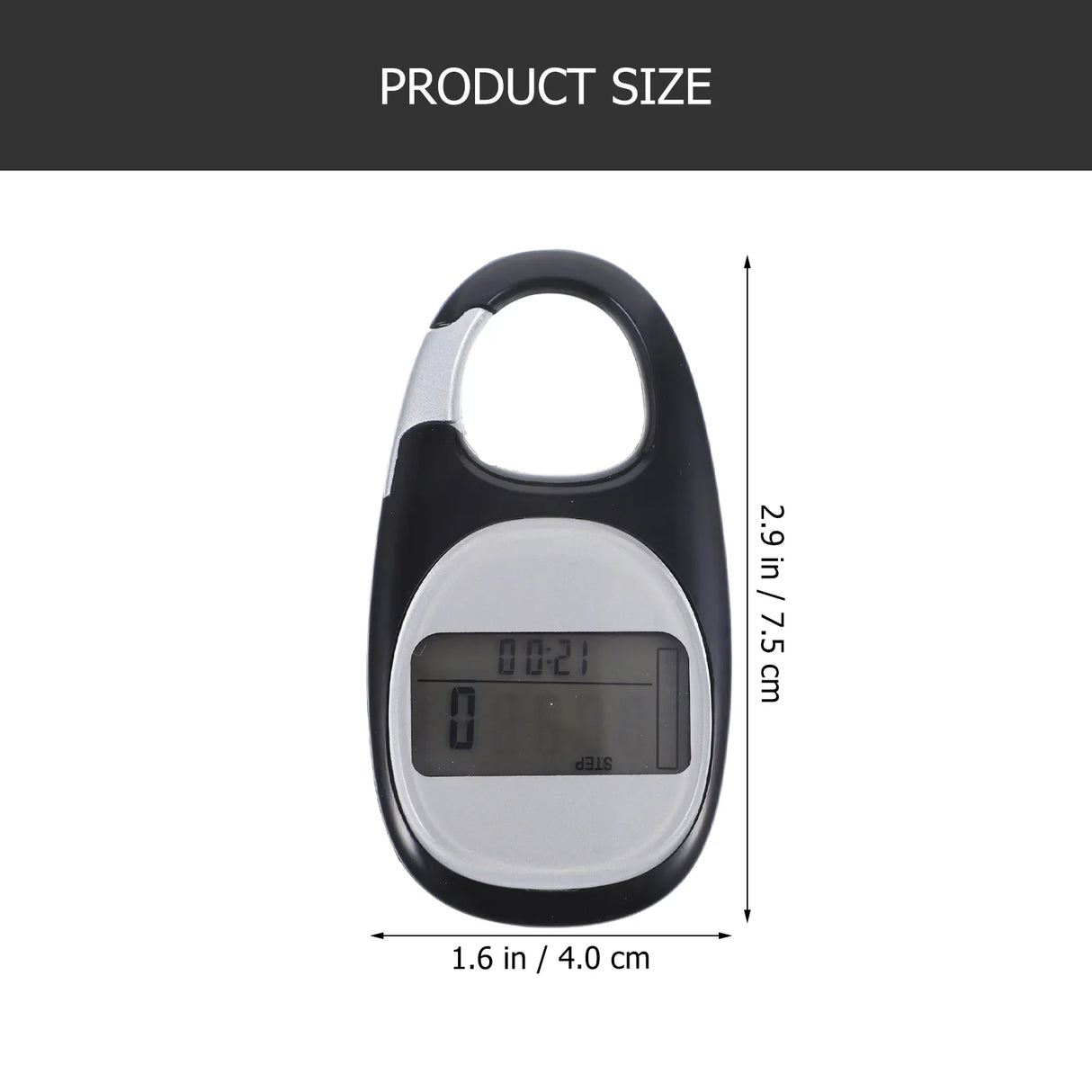 Pedometer Portable Outdoor Accessories Clip-on Professional Calorie Counter Abs Step Fitness