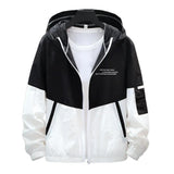 Summer skin Coats Men Ultra Light UV Sun Protection Big Size Hooded Windbreaker Jacket Men Striped Casual Outwear