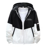 Summer skin Coats Men Ultra Light UV Sun Protection Big Size Hooded Windbreaker Jacket Men Striped Casual Outwear