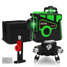 Laser Level 12 Lines 3D Self-Leveling 360 Horizontal And Vertical Cross Super Powerful Green Laser Beam Line