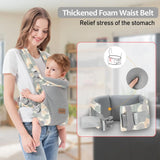 New Baby Sling Carrier Newborn Hip Seat Kangaroo Bag Infants Front and Back Backpack, 3 - 18 Months Baby Accessories