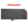 New A2442 A2485 Keyboard Macbook Pro 14" 16" M1 Pro/Max US UK French Germany Italy Korean Russian Replacement Keyboard 2021