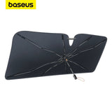 Baseus Car Sunshade Foldable Windshield Sunshade Curtain Car Front Window Foldable Universal Windshield Car Accessory For Tesla