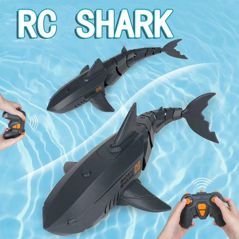 Robot Whale Shark Toy for Kids Snake Remote Control Sharks Electric Toys RC Animals Robots Boys Children Bath Fish Pool Swim Car