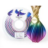 Silk PLA Rainbow Filament 1.75mm 3d Printer Filaments PLA 1kg 500g 250g 3D Pen Printing Plastic Materials Resin Multicolor