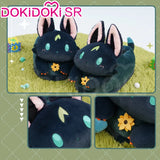 Zhongli/Hutao/Xiao/Scaramouche/Neuvillette Cosplay Shoes Game Genshin Impact DokiDoki-SR Fluffy Plush Slippers