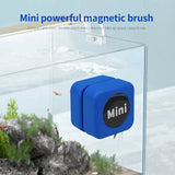 Mini Aquarium Glass Cleaner Scratch-resistant Glass Cleaner Magnetic Brush for Small Aquarium Glass and Acrylic Aquarium